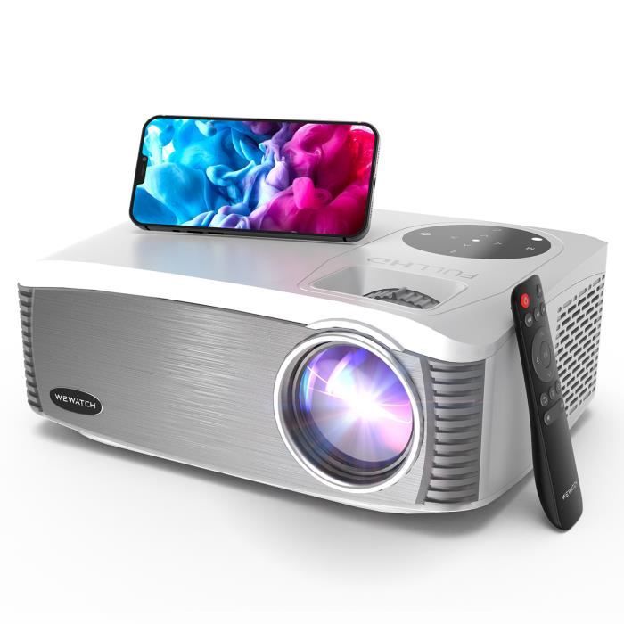Electric Focus] Projector With Wifi And Bluetooth, 22000L Auto Keystone Outdoor Projector 4K Support, JOWLURK Native 1080p Movie Projector For IOSAndroidTV StickHDMIUSBLaptopPS5