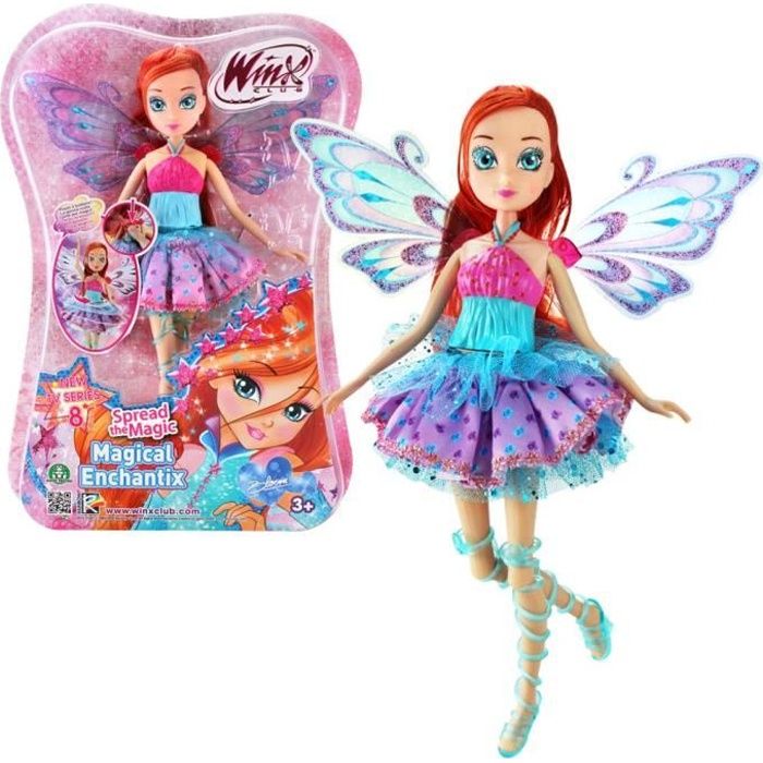 Bloom Poup e Magical Enchantix Spinning Winx Club
