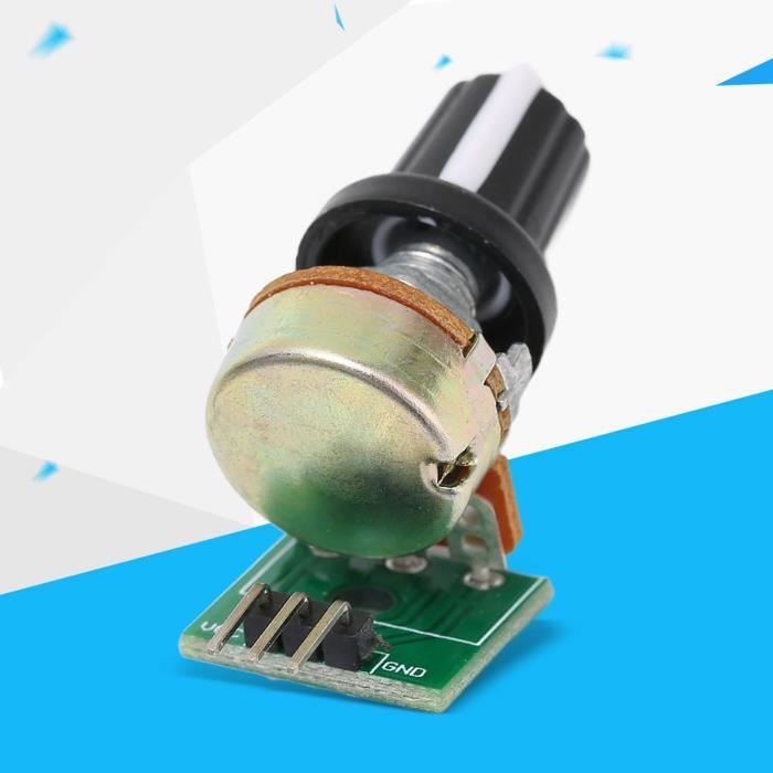EAS Module potentiomètre 10K Résistance réglable - Module rotatif ...