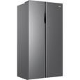Réfrigérateur américain - HAIER - SBS 90 Series 3 HSR3918FNPG - Classe F - 528 L - 177,5 x 90,8 x 64,7 cm - Gentleman Silver-1
