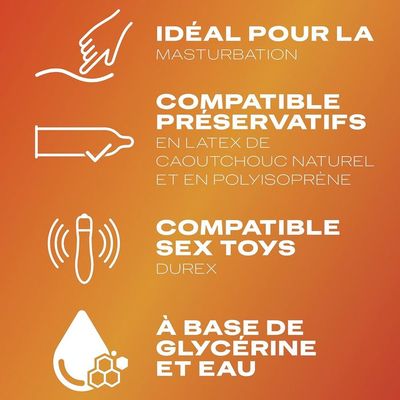 Lubrifiant Intime Intimateline Luxuria à La Cerise - Base Eau 60 Ml - Neuf Garantie 2 Ans