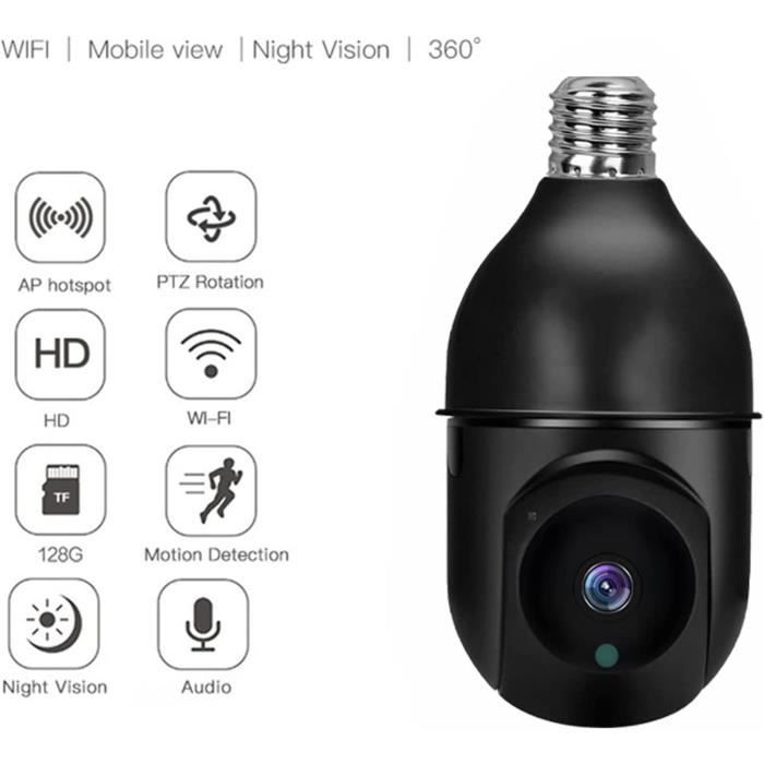Wansview Caméra Surveillance WiFi Extérieure, Full HD 1080P Caméra IP de  Sécurité Étanche avec Vision Nocturne, Détection de - Cdiscount Bricolage
