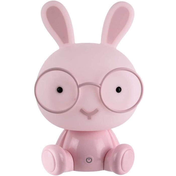 Veilleuse LED Lapin WeTry - Rechargeable, Décorative Pour Chambre D'enfant