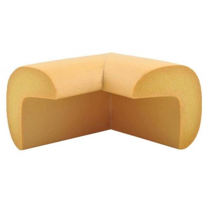 DEASANA® - Lot De 20 Protège-coins Pour Enfants, Protection Des Angles Et Bords De Table, Caoutchouc Avec Double Face 3M Préinstallé, Sécurité Tête Bébé, Produit Certifié (blanc Ivoire, Noir, Marron