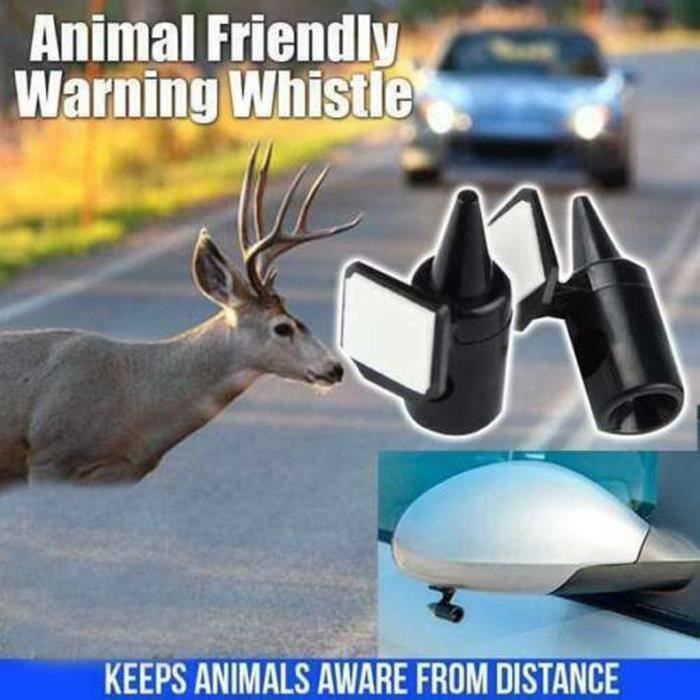 Kit de distribution,Dispositif de sifflet universel pour les animaux,2  pièces,sonnette d'avertissement de cerf automobile - Type B