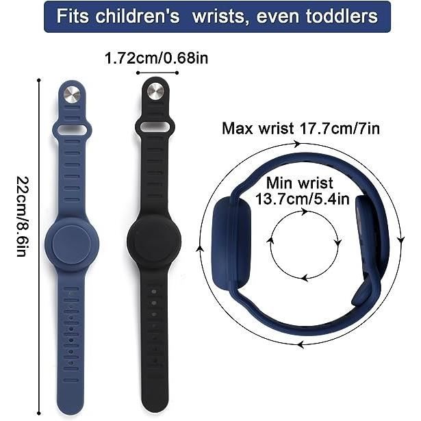 Bracelet de montre en silicone pour enfants, bracelet GPS pour