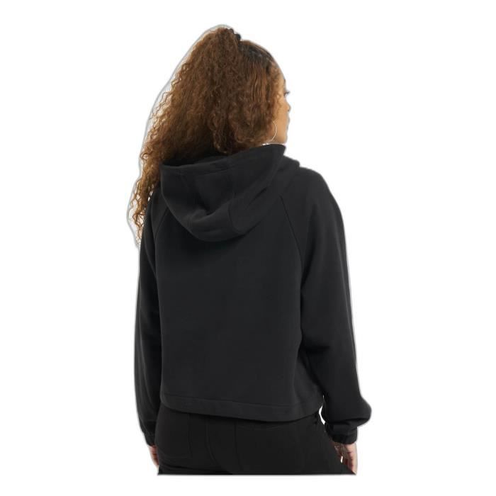 Pull à capuche zippé femme FAT FACE UK 10 petit coton vert