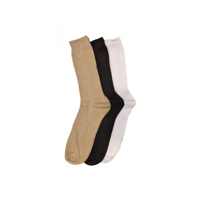 Lot De 6 Paires De Chaussettes Homme Ciocca - Coton Torsadé Chaud | Renforcées Talon Et Orteils - Taille Unique