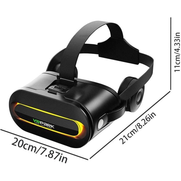 Casque VR Shinecon Avec Audio Intégré Pour Smartphone - Noir - Neuf