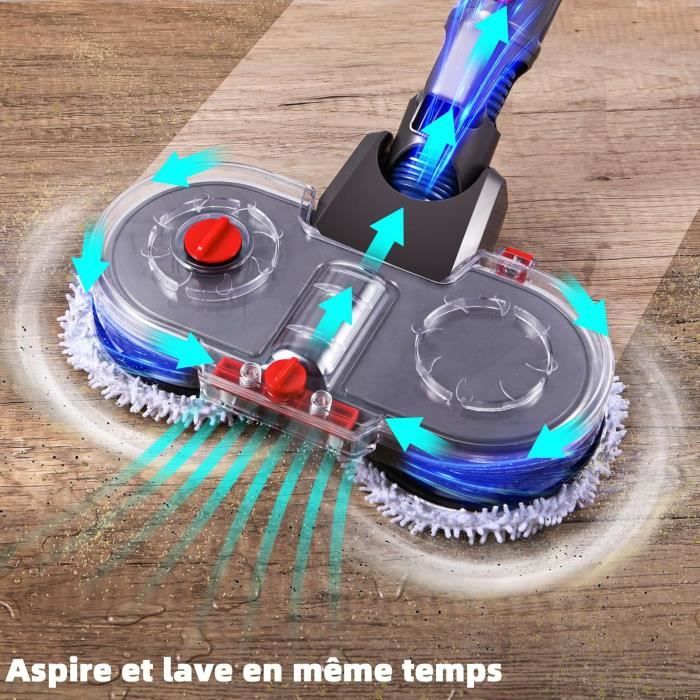 Adaptateur Manche à Balai 3 Embouts Filetés WHAMVOX Pour Manche à