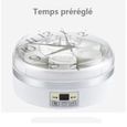 Yaourtière avec Thermostat Réglable et Minuteur Pots avec LED Affichage Machine à Yaourt Automatique-2