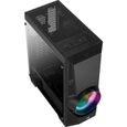 AEROCOOL AeroEngine (RGB) Noir TG (Verre trempé) - Boîtier sans alimentation - Format ATX-2