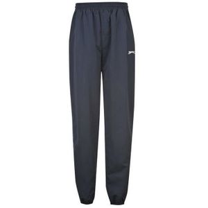 Pantalon De Survêtement Slazenger Noir - Taille L - Coupe Régulière Conique - Polaire