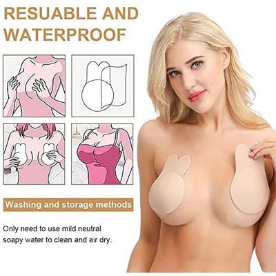 Soutien-gorge Adhésif Invisible En Silicone - Réutilisable Pour Robes Dos Nu