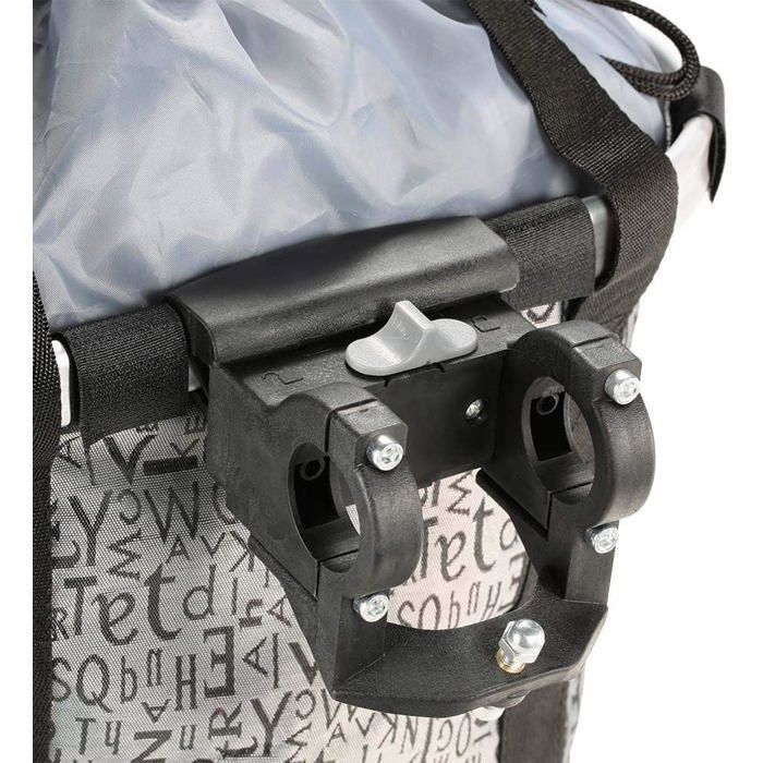 Panier fond bois pour vélo avant ALU à clip 20L Zefal