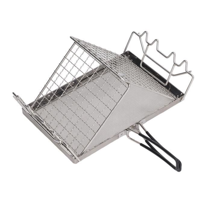 GOTOTOP grillepain à gaz pliant Grillepain de réchaud de camping Structure stable portable