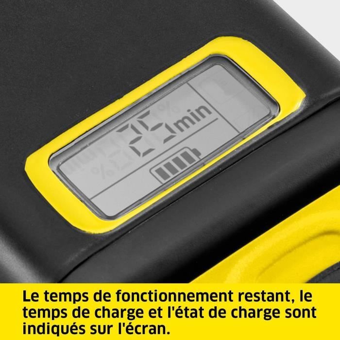 Dewalt DCB184-XJ Batterie lithium-ion XR 5 Ah, 18 V - noir/jaune - lot de 2  : : Bricolage