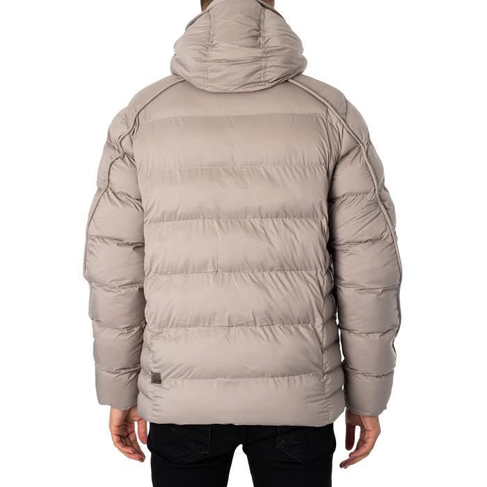 Doudoune Whistler G Star RAW Homme Polyester recycle Gris Gris Cdiscount Pret a Porter