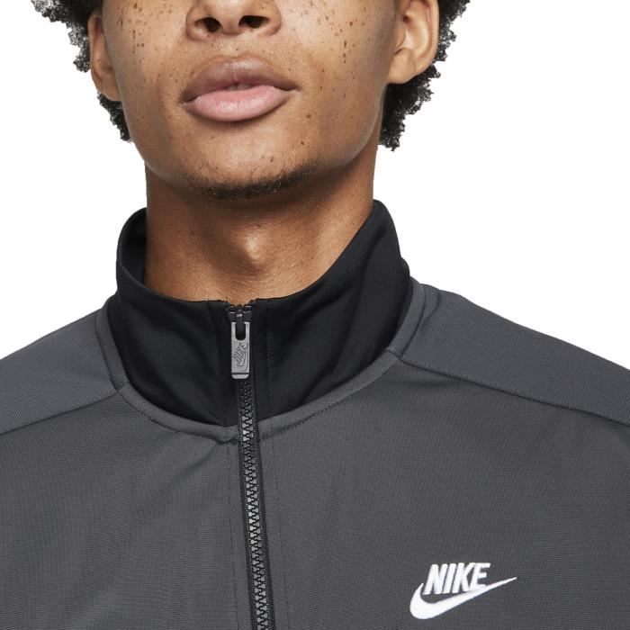 Jogging Homme Nike Swoosh Noir et Blanc - Respirant - Manches longues -  Multisport Noir - Cdiscount Prêt-à-Porter