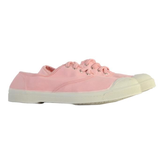 Tennis Basket Basses Bensimon F15004C15J Rose Pale Femme Adulte Synthetique Lacets Rose pale Cdiscount Chaussures