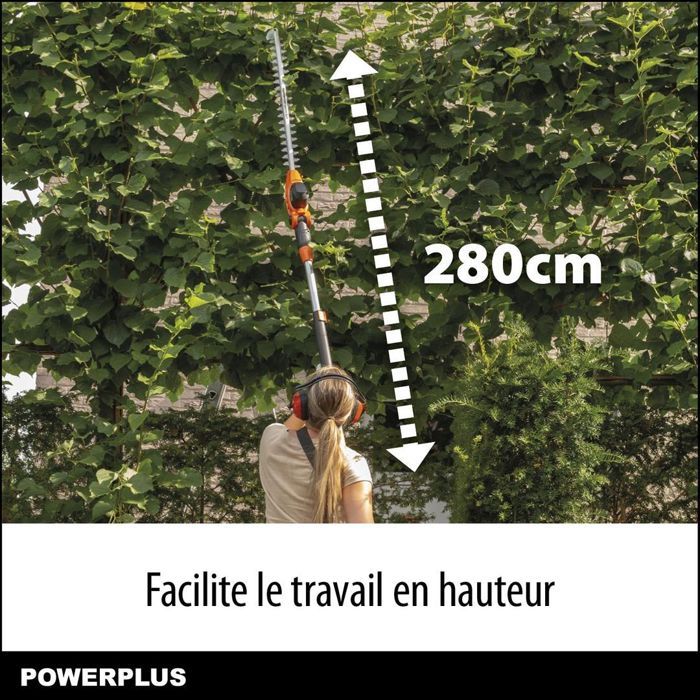 Powerplus - Dual power garden - POWDPG7536 - Hedge trimmer - 40V