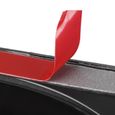 ARAMOX Aileron de lunette arrière 2 pièces ABS voiture fenêtre arrière aileron d'aile latérale convient pour Volkswagen Golf 7-3