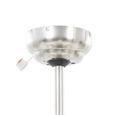 Ventilateur de plafond VENTILATEUR PLAFONNIER silencieux  orné avec lampe 128 cm Blanc-3