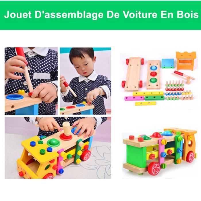 Jouet Montessori en bois pour enfants de 3 à 5 ans ,Jouet de motricité ...