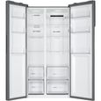 Réfrigérateur américain - HAIER - SBS 90 Series 3 HSR3918FNPG - Classe F - 528 L - 177,5 x 90,8 x 64,7 cm - Gentleman Silver-5