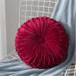 Housse de Coussin D/écoration de Canap/é Lit Chaise de Voiture Coussin Rond /à La Maison de Coussin de Si/ège D/écor Type 1