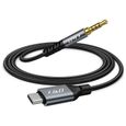 Convertisseur Audio USB Vers Optique - Câble Noir 1.5m - Pour Son Numérique Clair Sur PC, Ordinateur Portable, Home Cinéma