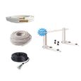 Pack raccord climatiseur - RODRIGAS - 12m - Support mural - Qualité professionnelle - 5000W