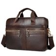 Porte-documents,MVA – mallette en cuir véritable pour homme, sac de bureau, sacoche pour ordinateur portable,  - Type 2099Deepcoffee-0