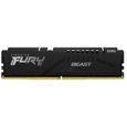 Kingston Fury™ Beast DDR5 16 Go (1 x 16 Go) - 5200 MHz - C40-0
