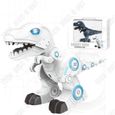 TD® Robot dinosaure  mécanique  intelligent  télécommandé  avec puzzle lumière et musique jouet pour enfants télécommandé-0