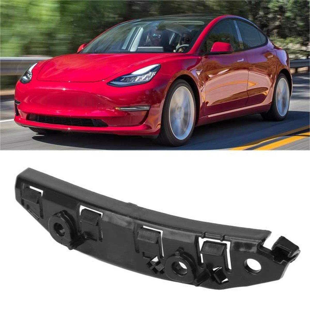 Support De Pare-chocs Avant Droite Pour BMW Série 5 E60 - Référence Diedrichs 1224062, En Plastique