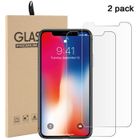MOONMINI Verre Trempé pour iPhone Xs Max [Lot de 2], Film Protection Ecran iPhone Xs Max, Vitre HD Protector pour Apple iPhone Xs Max
