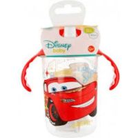 Tasse d'apprentissage Disney Baby - Cars - 330 ml - 2 poignées - Rouge