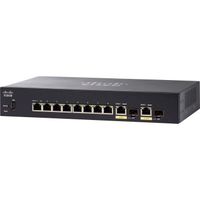 Cisco SF352-08MP - Switch Fast Ethernet manageable Small Business 8 ports 10/100 PoE+   2 ports combo Gigabit Ethernet / SFP (
