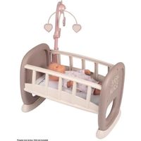 Berceau à barreaux Baby Nurse Smoby - BN BERCEAU A BARREAUX - Pour poupon jusqu'à 42 cm