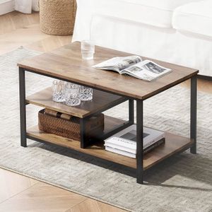 TABLE BASSE Table basse industrielle table centrale moderne av