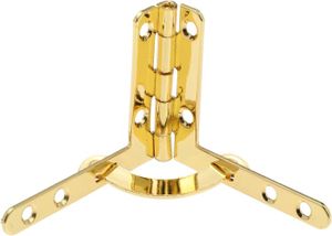 Lot De 4 Charnières Cachées En Cuivre 18 Mm - Powertool - Pour Boîtes Bijoux