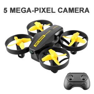 DRONE Noir 5MégaPixel - Mini Drone de poche avec caméra 