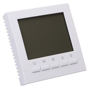 Blanc Neufday Contr/ôleur de temp/érature Intelligent avec Thermostat LCD programmable Digital pour Usage Domestique