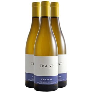 VIN BLANC Burgenland Tiglat Chardonnay Blanc 2020 - Lot de 3
