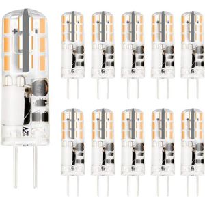 AMPOULE - LED Ampoule Halogène - Lampe À Incandescence Led G4, Ac-Dc 12V, 2W - Blanc Chaud - Intérieur - Adulte