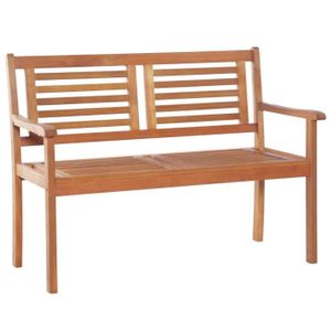 Banc De Jardin 2 Places 120 Cm Bois D Eucalyptus Solide Zhu Achat Vente Banc D Exterieur Banc De Jardin 2 Places 120 Cdiscount