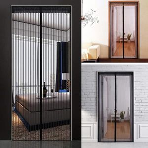 Portes NO LOGO Moustiquaire sur Mesure Aimant/éE 70x190cm Porte Moustiquaire Facile /à Installer sans Percer Animaux Accept/éS pour Couloirs Brown