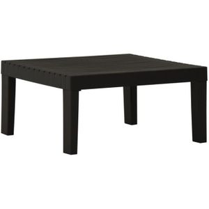 TABLE DE JARDIN  Table de salon de jardin luxueuse - BMP - Gris - 6