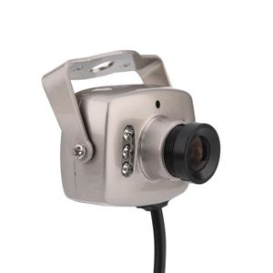 CAMÉRA ANALOGIQUE SUC-Caméra de vidéosurveillance Mini 6LED Cble CMOS CCTV Caméra De Sécurité Nocturne Caméra Numériqu quincaillerie camera